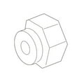 thumbnail image 1 of Control Arm Nut - Compatible with 2008 - 2018 Mercedes-Benz C300 2009 2010 2011 2012 2013 2014 2015 2016 2017, 1 of 2