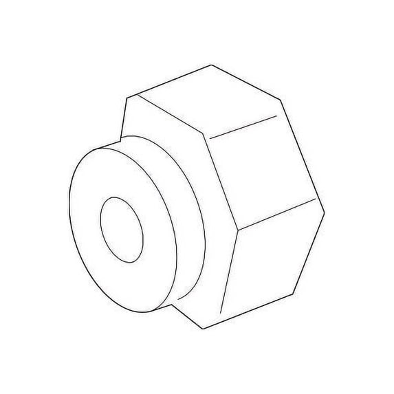 Control Arm Nut - Compatible with 2008 - 2018 Mercedes-Benz C300 2009 2010 2011 2012 2013 2014 2015 2016 2017