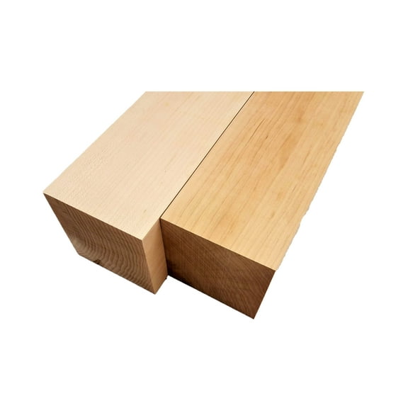 Maple Lumber Square Turning Blanks - 3" x 3"