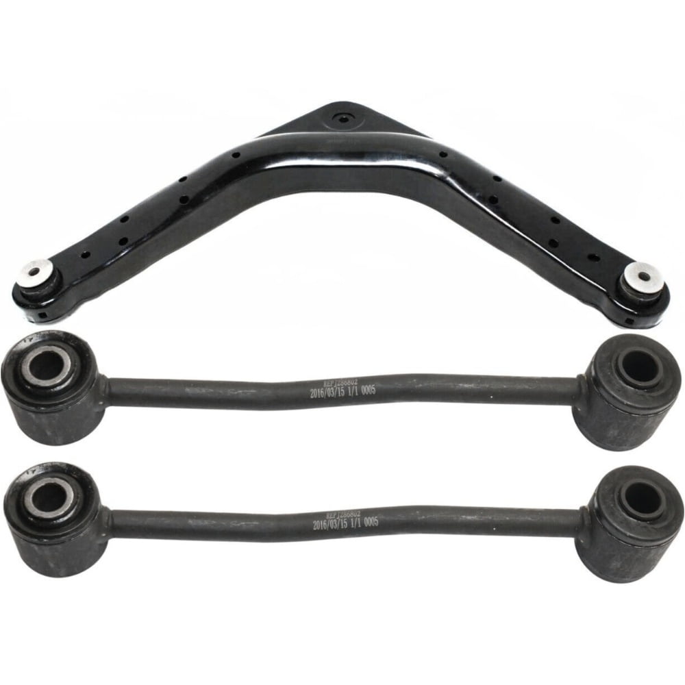 Control Arm Suspension Kit Rear Driver or Passenger Side Upper With bushing(s) Fits select: 2004 JEEP GRAND CHEROKEE LAREDO/COLUMBIA/FREEDOM, 1999-2003 JEEP GRAND CHEROKEE LAREDO
