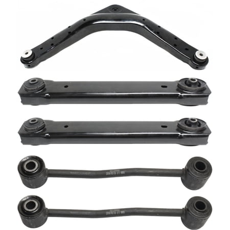 Control Arm Suspension Kit Rear Driver & Passenger Side Upper With bushing(s) Fits select: 2004 JEEP GRAND CHEROKEE LAREDO/COLUMBIA/FREEDOM, 1999-2003 JEEP GRAND CHEROKEE LAREDO