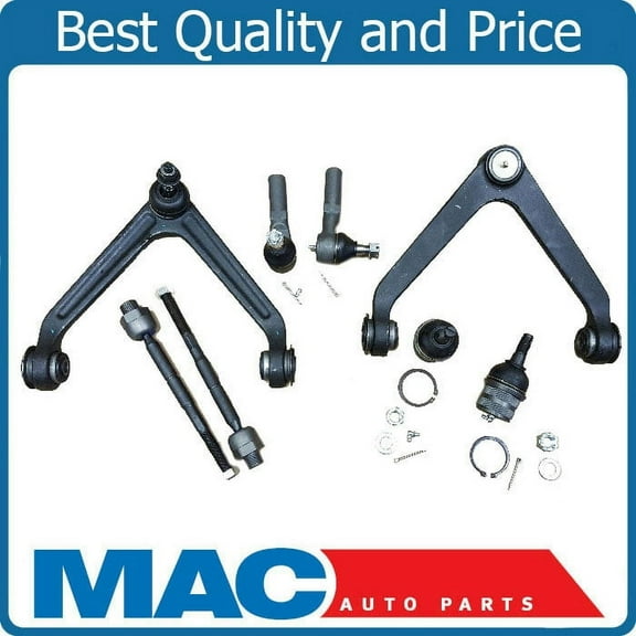 Control Arm Tie Rods Ball Joint Suspension Kit Front for Dodge Durango Aspen 8pc