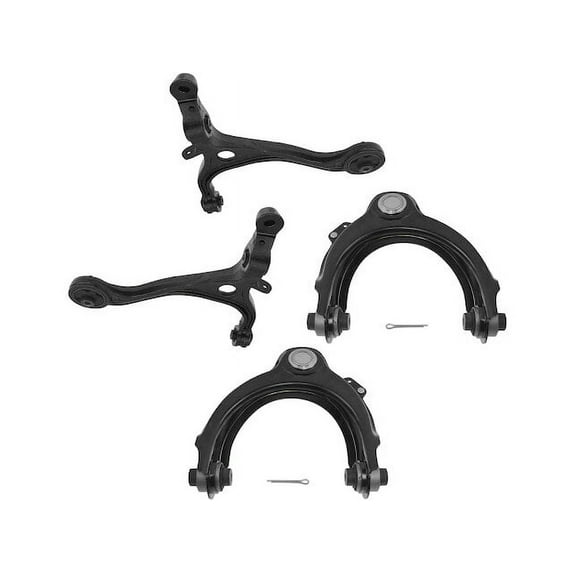 Control Arm and Ball Joint Assembly Set 4 Piece - Compatible with 2003 - 2007 Honda Accord 2004 2005 2006
