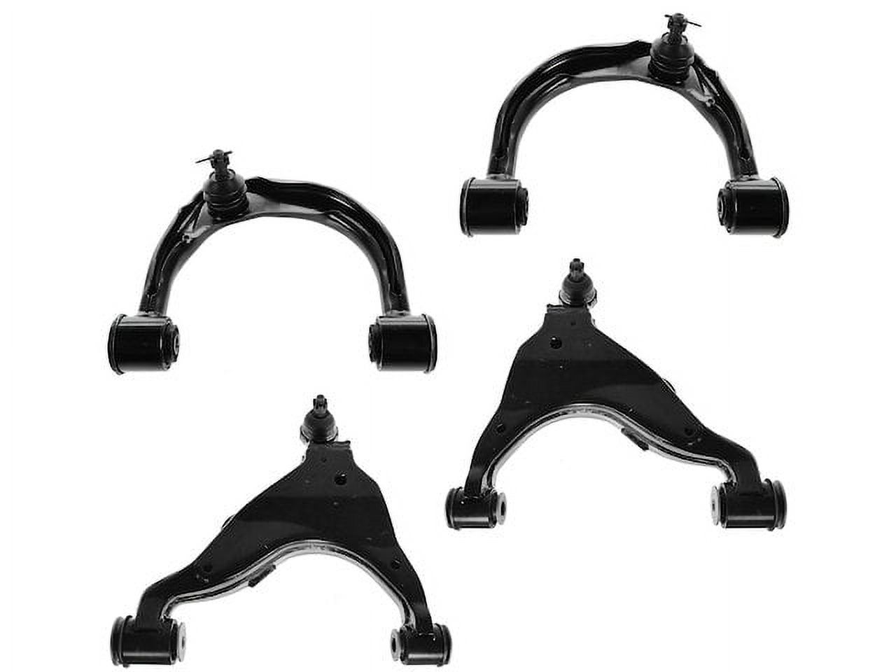 4pc Front Upper Control Arms & Lower Ball Joints Set For 2003-2009 Toyota 4Runner