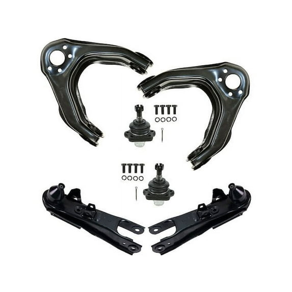 Control Arm and Ball Joint Kit 6 Piece - Compatible with 1995 - 1997 Nissan Pickup RWD 1996