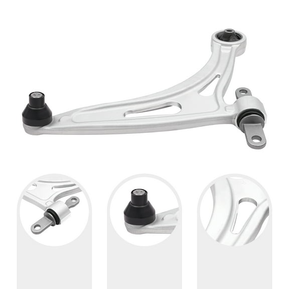 Control Arm for 2020-2022 Hyundai Sonata and 2021-2022 Kia K5, OEM Part 54501L1000, Aluminum Alloy, Front, Lower, Right Side