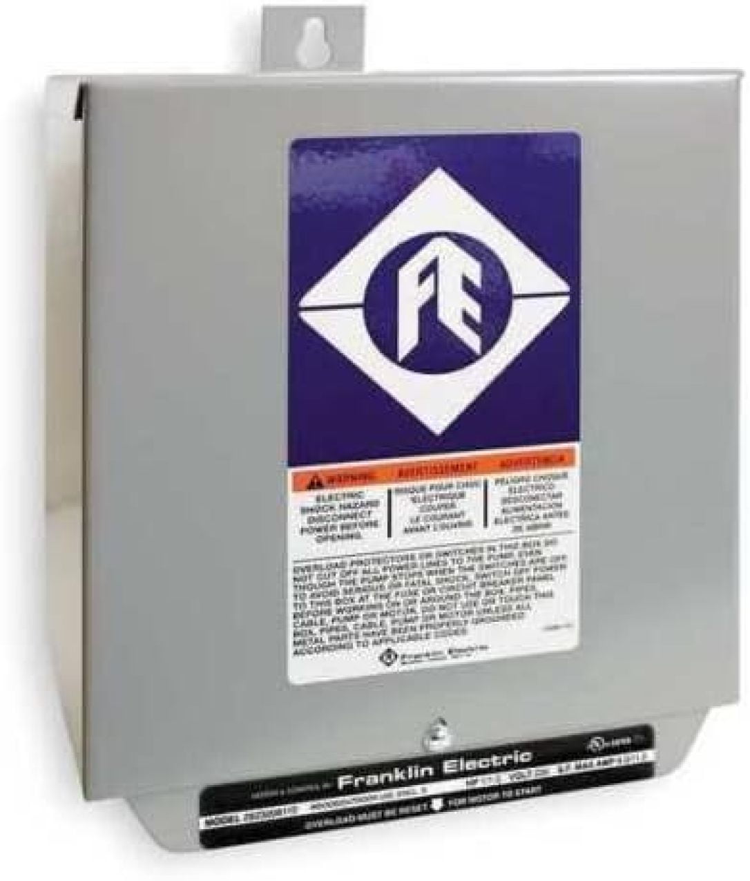 Control Box, 1 1/2HP, 230V, 1Phase