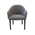 thumbnail image 1 of Control Brands FXC702GREY Auckland Dining Arm Chair, Grey, 1 of 4