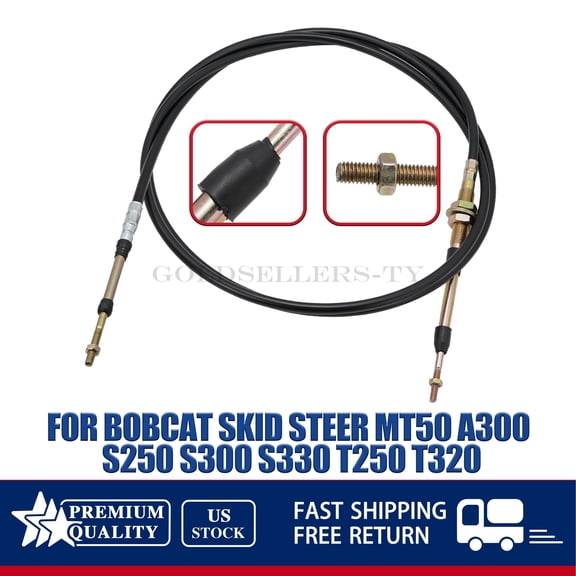 Throttle Cable For Bobcat Skid Steer MT50 A300 S250 S300 S330 T250 T320 6675668