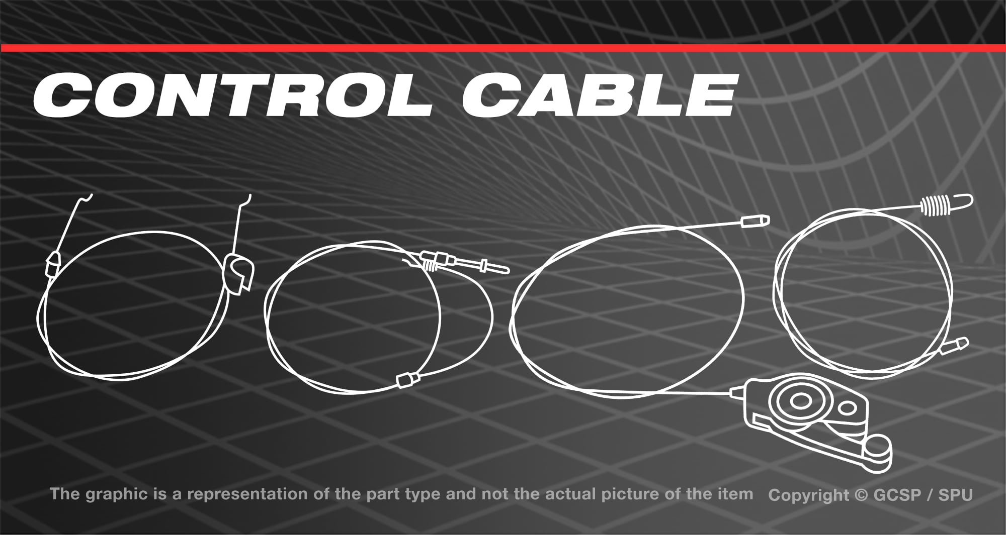 Control Cable For Remington RM220 Lawn Mowers 12AGB2S6783 12BGB2S6783 ...