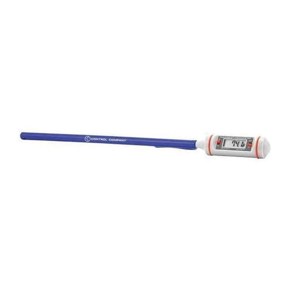 Control Co 8" Stem Digital Pocket Thermometer, -58 Degrees to 302 Degrees F 4052