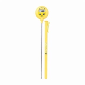8" Stem Digital Pocket Thermometer, -58 Degrees to 572 Degrees F 4371