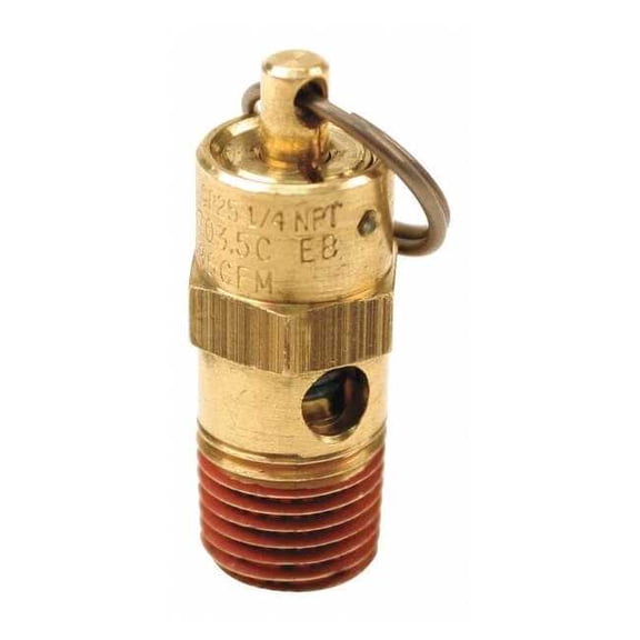 Control Devices Air Safety Valve,1/8 In Inlet, 200 psi SA12-1A200