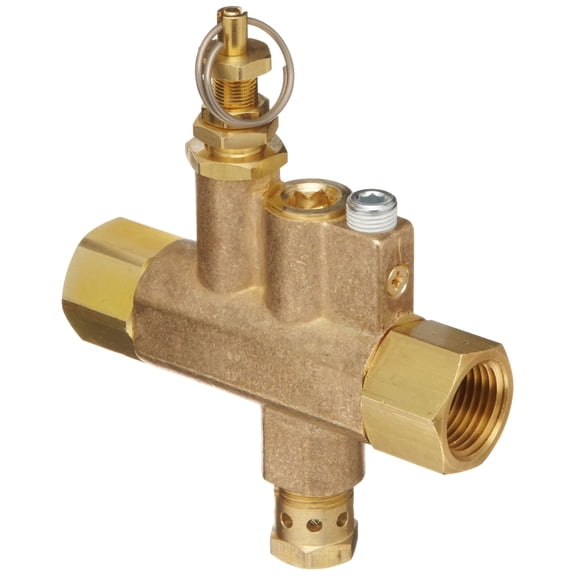 Control Devices - LGM30-0404AAF Brass Continuous Run Unloader Valve CA2