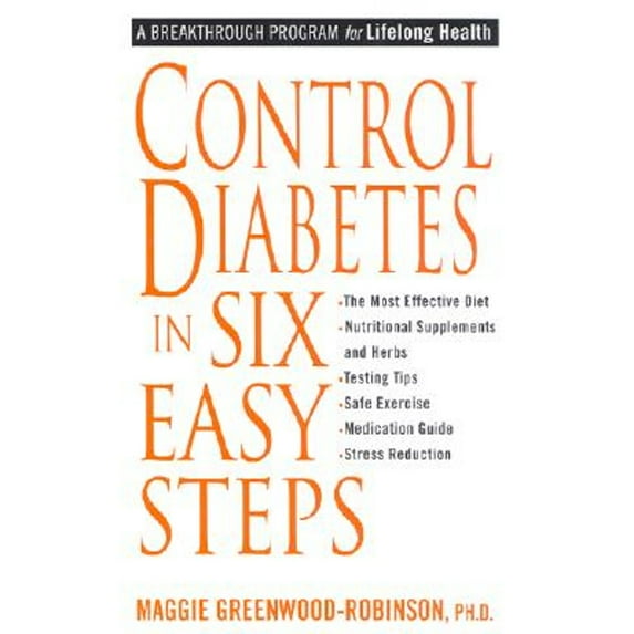 Pre-Owned Control Diabetes in Six Easy Steps (Unknown) 0312981465 9780312981464