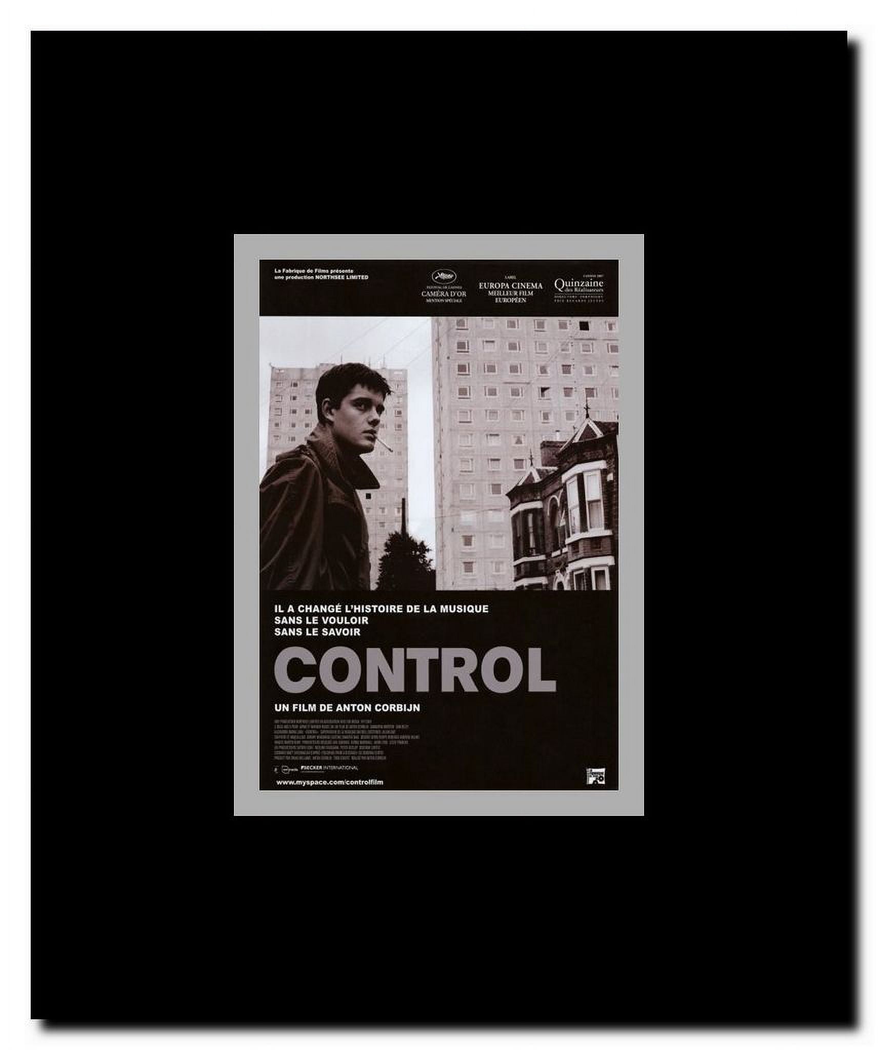 Control Framed Movie Poster