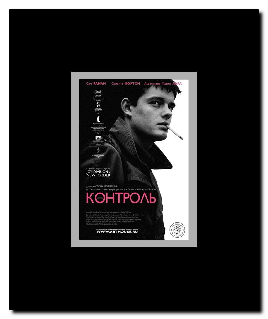 Control Framed Movie Poster