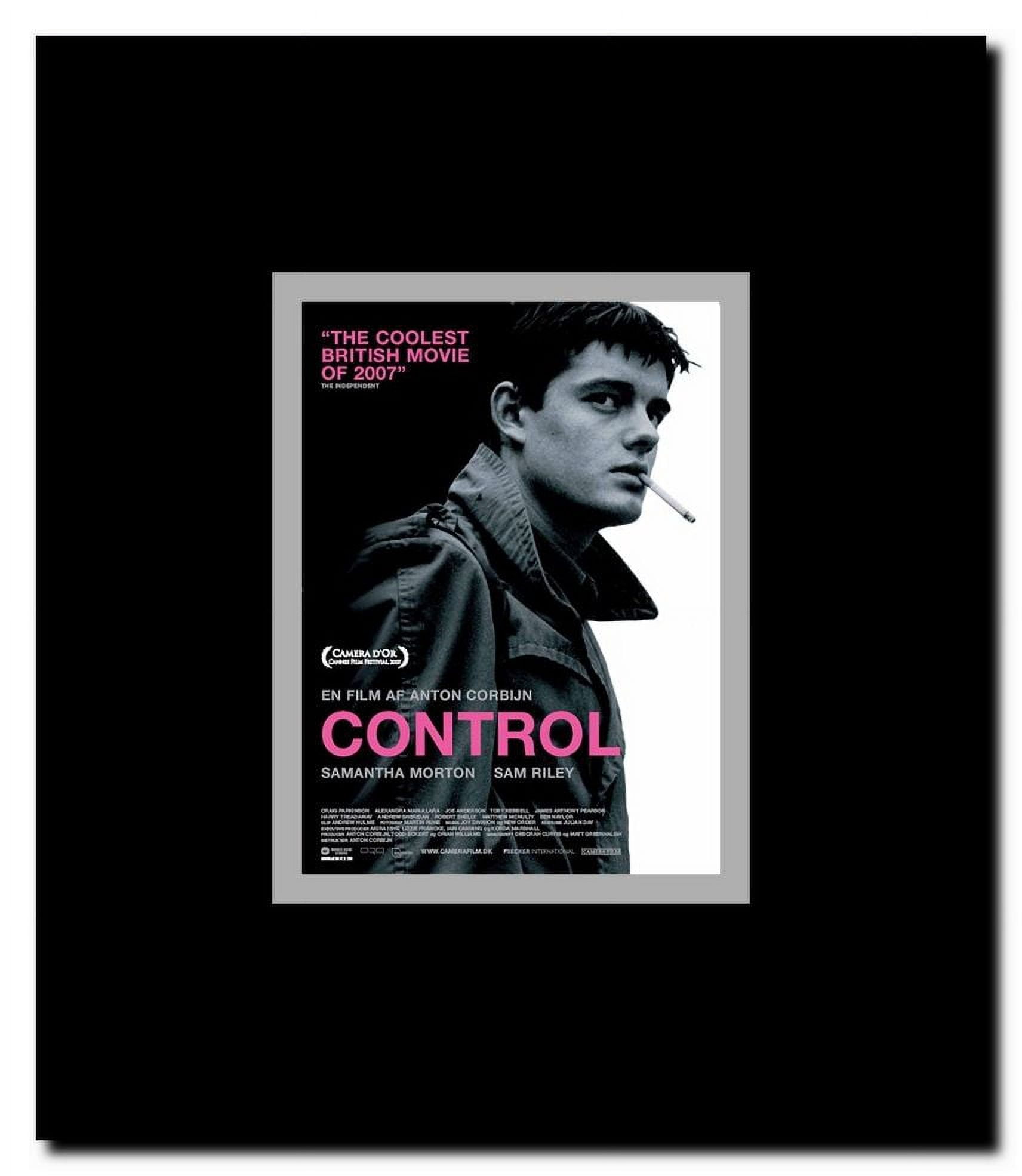 Control Framed Movie Poster
