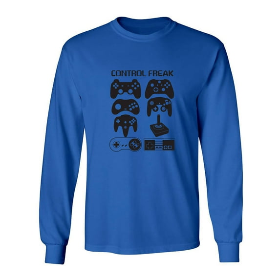 Control Freak Adult Long Sleeve T-shirt