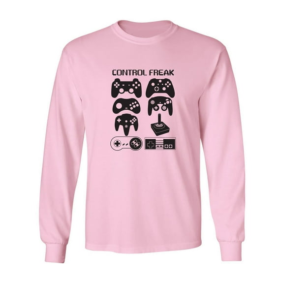Control Freak Adult Long Sleeve T-shirt