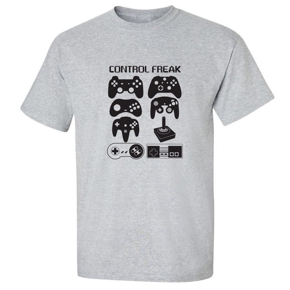 Control Freak Adult Short Sleeve T-shirt