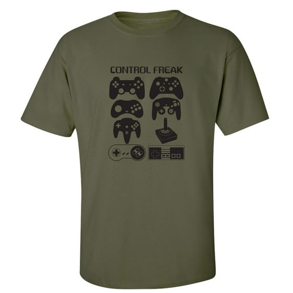 Control Freak Adult Short Sleeve T-shirt