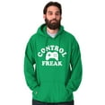 thumbnail image 1 of Control Freak Controller Geek Gamer Unisex Plus Fleece Graphic Hoodie Brisco Brands 3X, 1 of 5