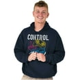 thumbnail image 1 of Control Freak Nerd Video Gaming Gamer Unisex Plus Fleece Graphic Hoodie Brisco Brands 2X, 1 of 4