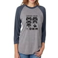 thumbnail image 1 of Control Freak Unisex 3/4 Sleeve Baseball Raglan Tee, 1 of 1