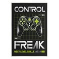 thumbnail image 1 of Control Freak Video Game Phrase Art for Kids Graphic Art Unframed Art Print Wall Art, 1 of 6
