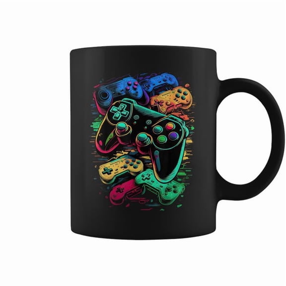 Control Gamer Video Game Controller Coffee Mugs