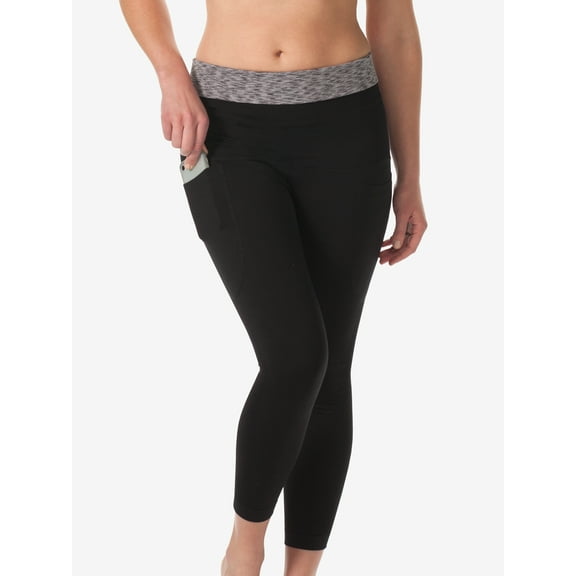 Leading Lady, Tummy Control Leggings, High Waisted, Fold Band Up or Down, Breathable Stretch Fabric, Soft on Skin (Women's & Women's Plus)