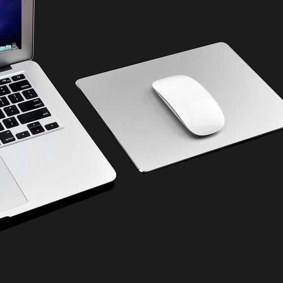 Control Large Surface Aluminum Gaming Mouse Pad for PC Desktop Video Games - Sliver