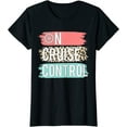 thumbnail image 1 of Control On Cruise Leopard Funny Summer Vacation Family Women T-Shirt, 1 of 3
