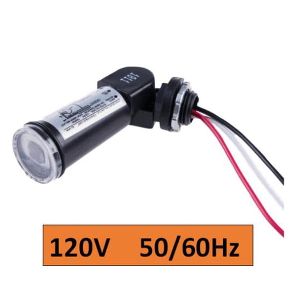 Control Photocell Sensor 120V LED Dusk to Dawn Outdoor Swivel Photo Cell Light