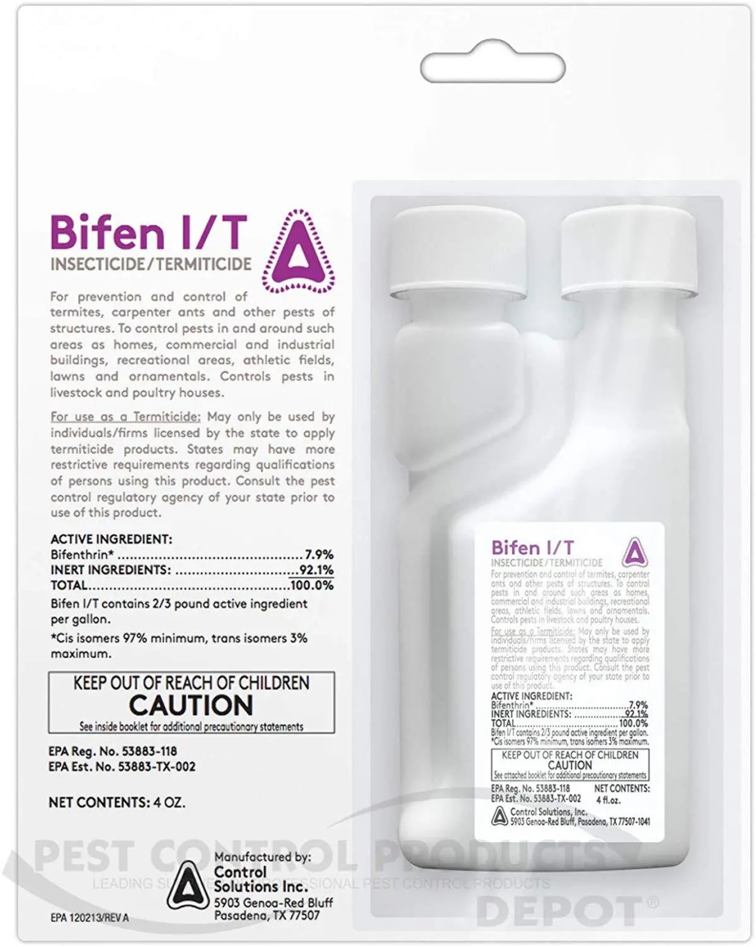 Professional Strength Bifen I/T PEST Control Concentrate, 4oz