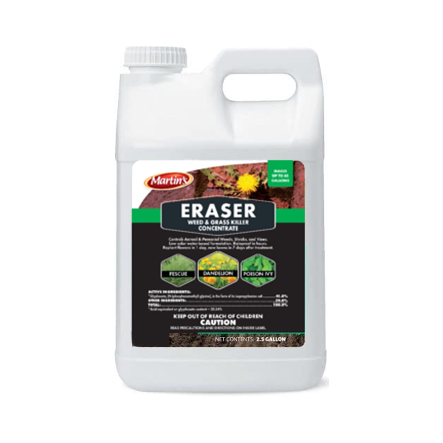 Control Solutions Eraser A/P, Clear Weed and Grass Killer Concentrate