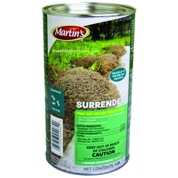 2-pack Control Solutions Surrender Fire Ant Killer Insecticide Powder - Outdoor Use - 2 Pack, 1 lb Each — Residential Use, Standard Application