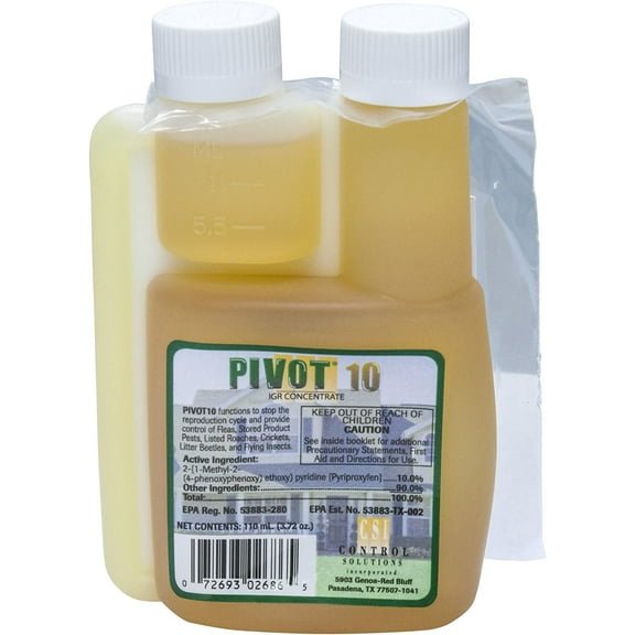 Control Solutions Pivot 10 IGR Insect Growth Regulator Concentrate 3.72oz 110ml
