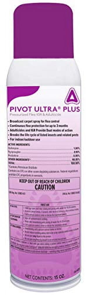 Pivot Ultra Plus - Aerosol Flea Insect Growth Regulator & Adulticide (15 oz)