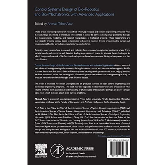 Pre-Owned Control Systems Design of Bio-Robotics and Bio-Mechatronics with Advanced Applications, (Paperback)