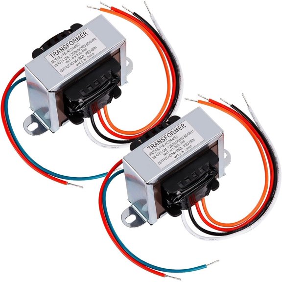 Control Transformer 24V 40VA For HVAC Furnace Single Phase Power Transformer Wide Input Voltage 120 208 240V Class B Insulation Robust Metal Housing Stable 24V AC Output Supports (2PCS)