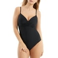 thumbnail image 1 of Control Twist Underwire One-Piece Swimsuit, 1 of 3