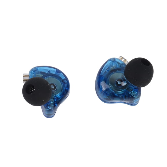 Control Wired Headphones Single Side 1DD+4BA Hybrid Driver 3.5mm Metal HiFi Earphone