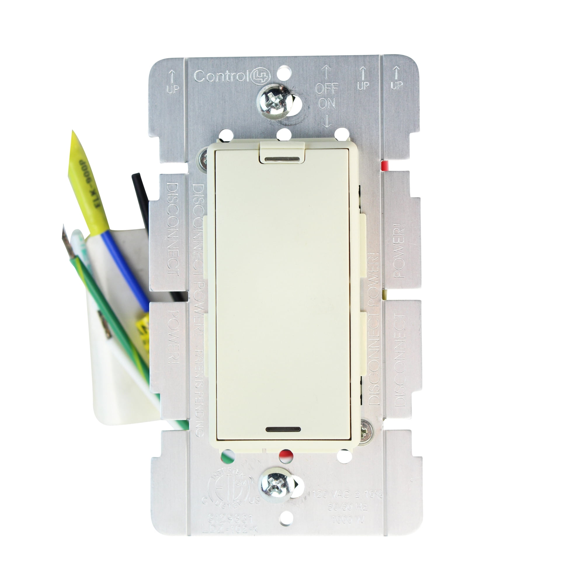 Control4 LDZ-102-A Wireless Switch, Zigbee Pro Wireless, Almond ...