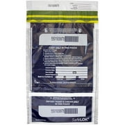ControlTek, CNK585092, SafeLOK VT Tamper-Evident Deposit Bags, 100 / Pack, Clear