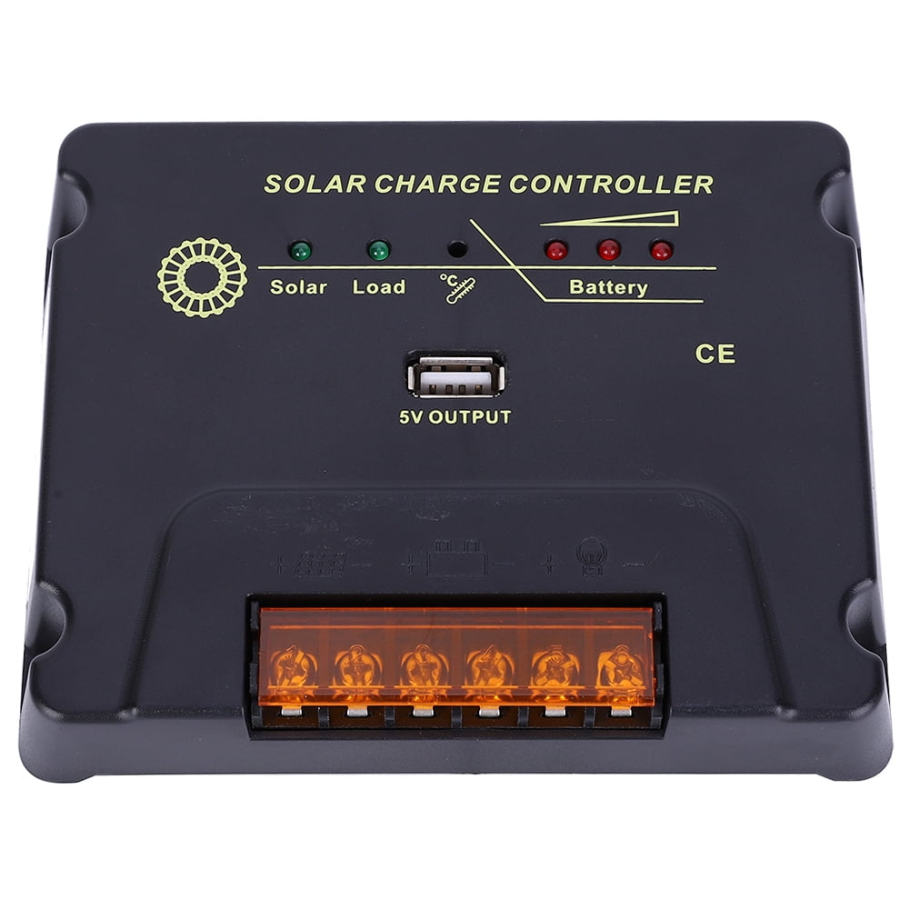 Controlador solar MPPT Cargador solar 12V/24V 20A Tablero de control CPY Controlador de descarga de carga Chip nico