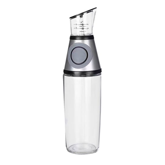 Controllable Oil Dispenser Bottle with Measurement Scale – Kitchen Soy Sauce & Vinegar Pourer, Refillable, Easy-Pour, Food-Grade Material