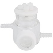 Controllable Temperature photoelectrochemical Cell, Optical Water Bath circulating electrolytic Cell, Double-Layer Quartz windowed electrolytic Cell 200ml