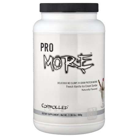 Controlled Labs Pro More, Protein Matrix, French Vanilla Ice Cream Sundae, 1.98 lb (900 g)